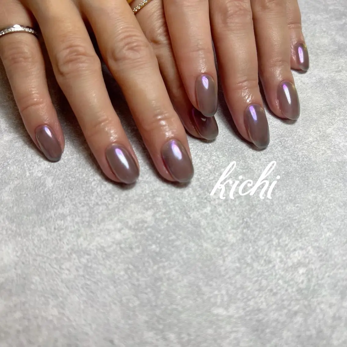 ネイル オーロラネイル ジェルネイル 持ち込み ニュアンスネイル パラジェル kichi・: *のネイルデザイン