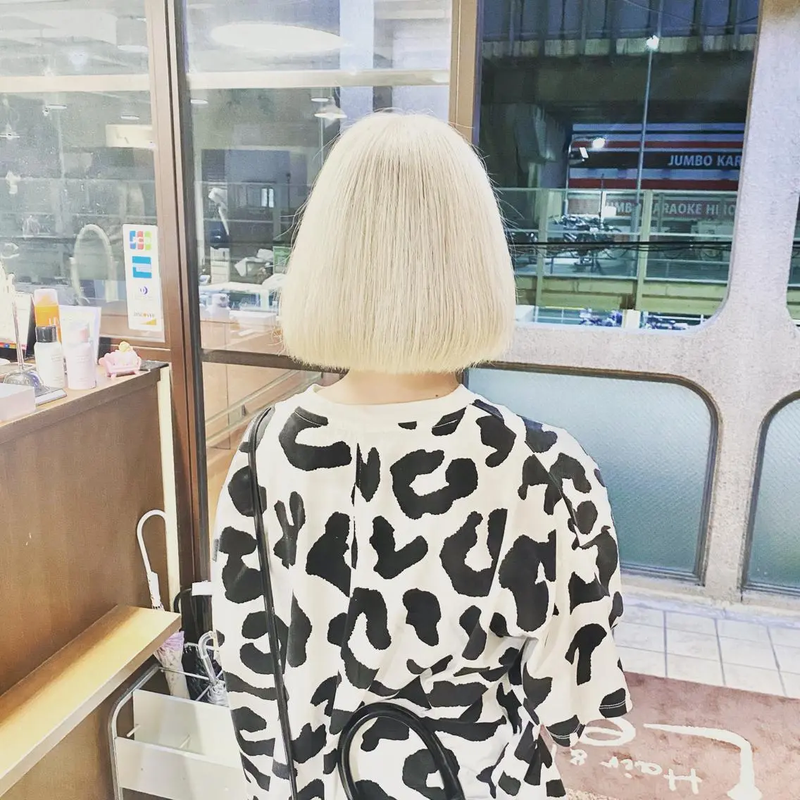 ショート カット ヘアカラー トリートメント 日野 和也のヘアスタイル