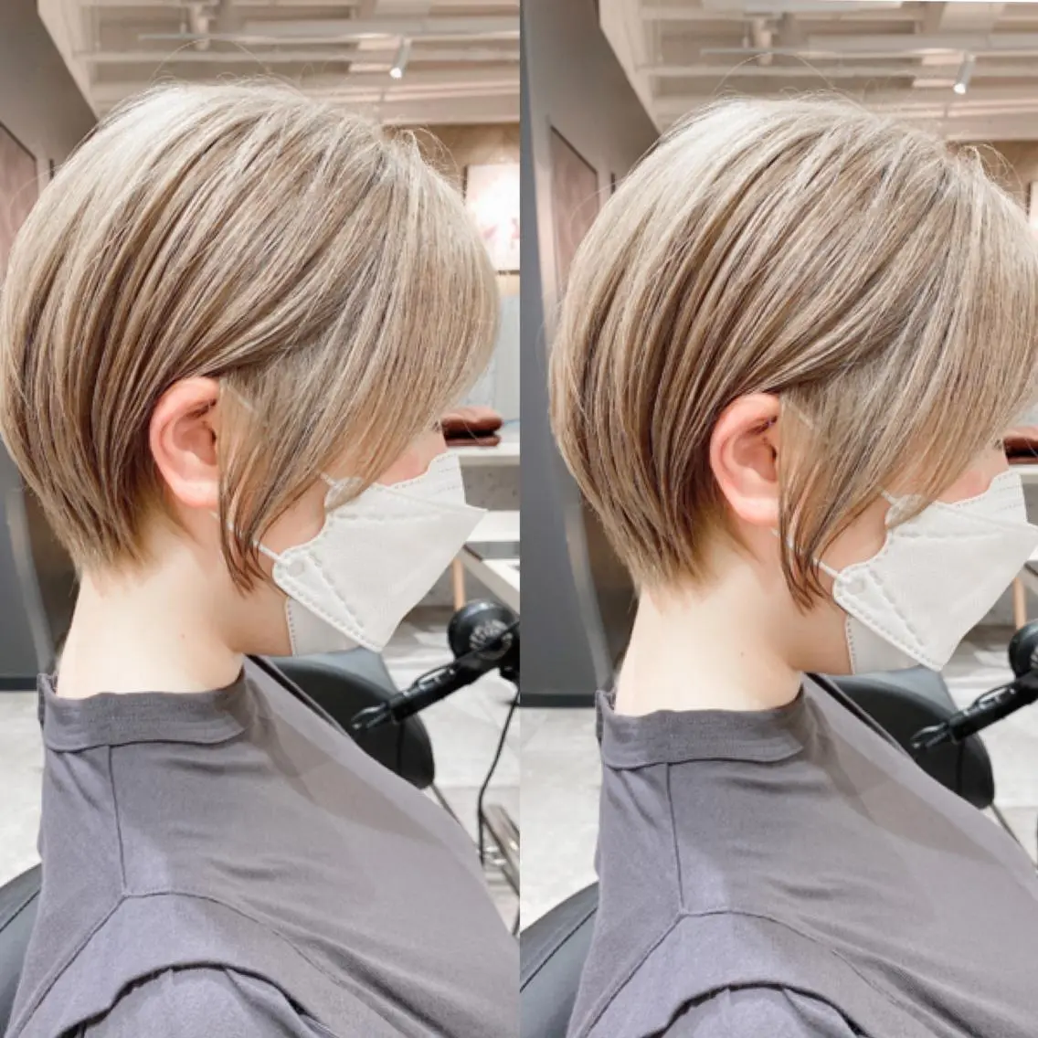 ショート カラー カット ヘアカラー トリートメント 🧡ショートの達人 🧡SHOのヘアスタイル