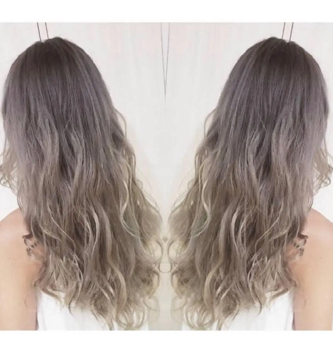 ロング 外国人風カラー ヘアカラー エクステ エクステ・髪質改善・ ブリーチ・吉田大介のヘアスタイル