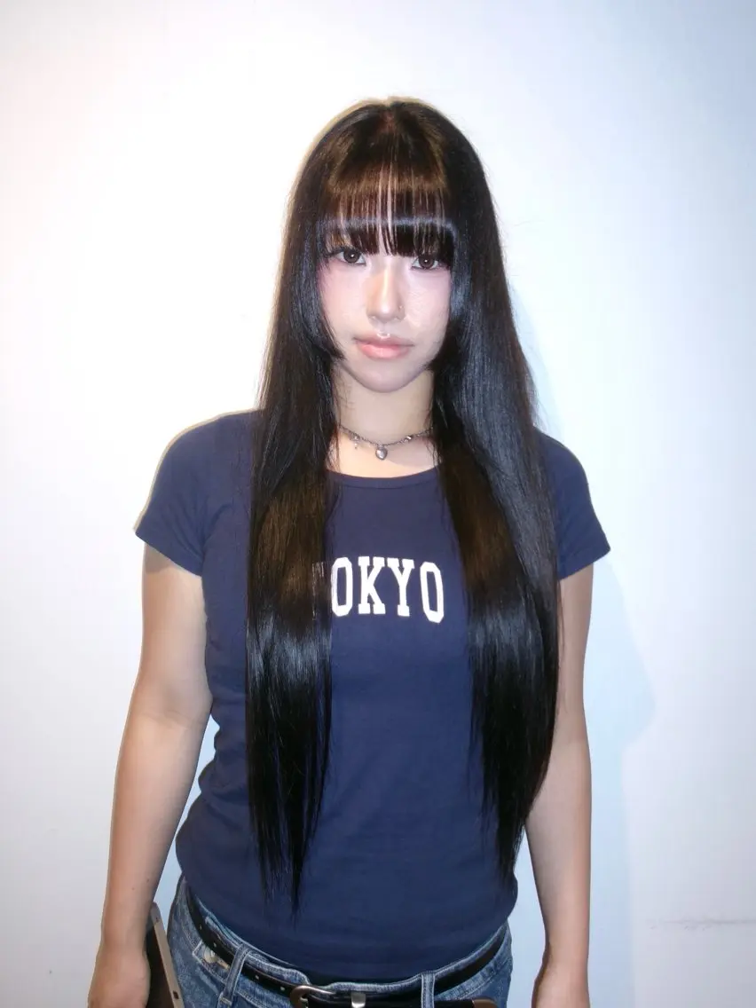 カラー ヘアカラー よしの りおなのヘアスタイル