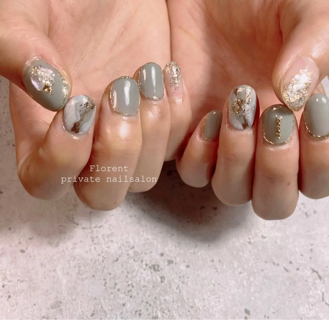 ネイル ハンドネイル florent nailのネイルデザイン