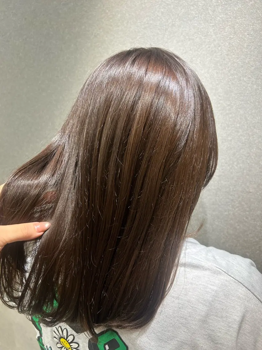ミディアム ヘアカラー GiseL yumaのヘアスタイル