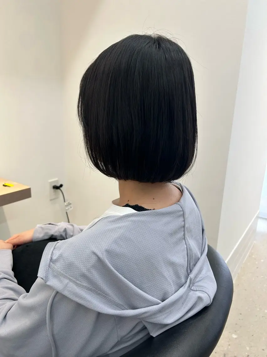 ミディアム 加本 翼のヘアスタイル