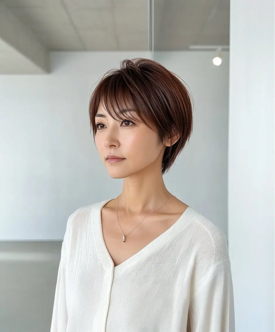 ショート 🫧似合わせショート イシダ🫧のヘアスタイル