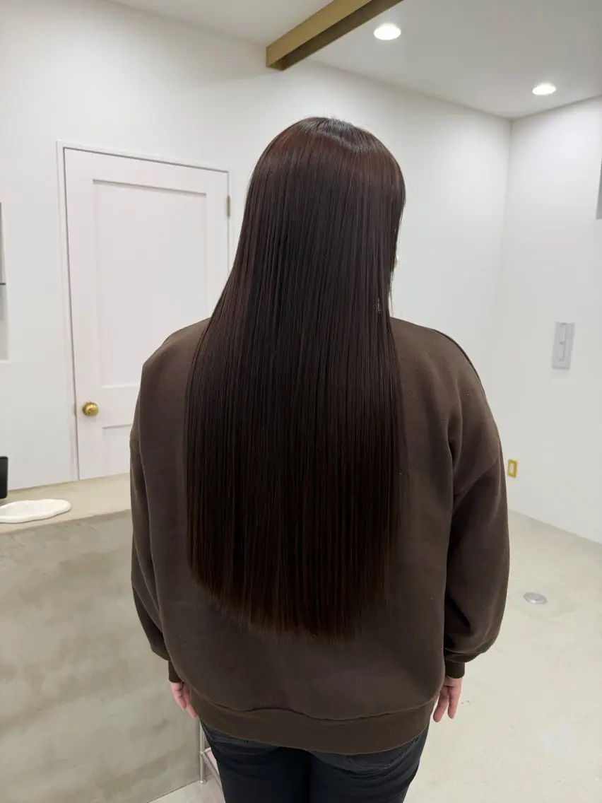 ロング ロング mei🪽 カラーモデルのヘアスタイル