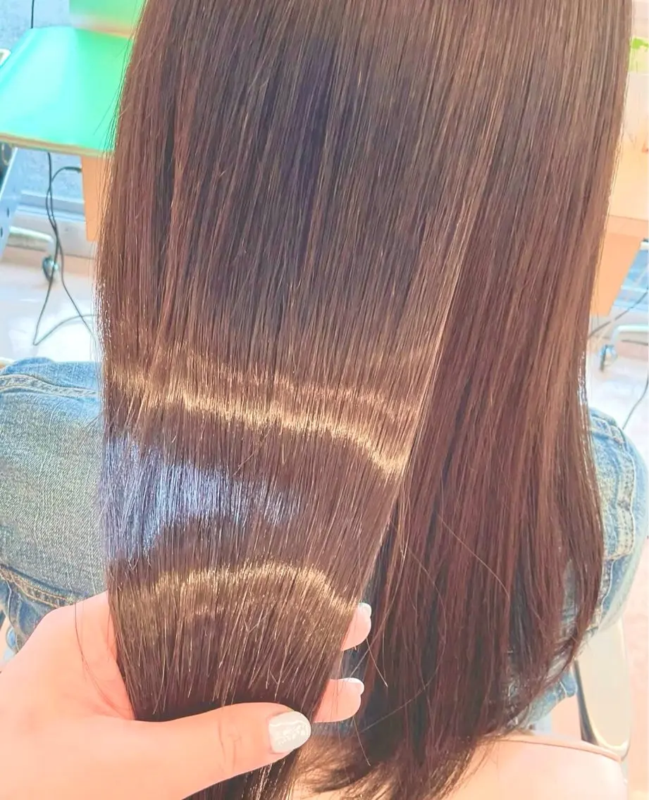 【潤いプラン💍】カラー🌈＋カット✂️＋内部補給トリートメント🫧の写真