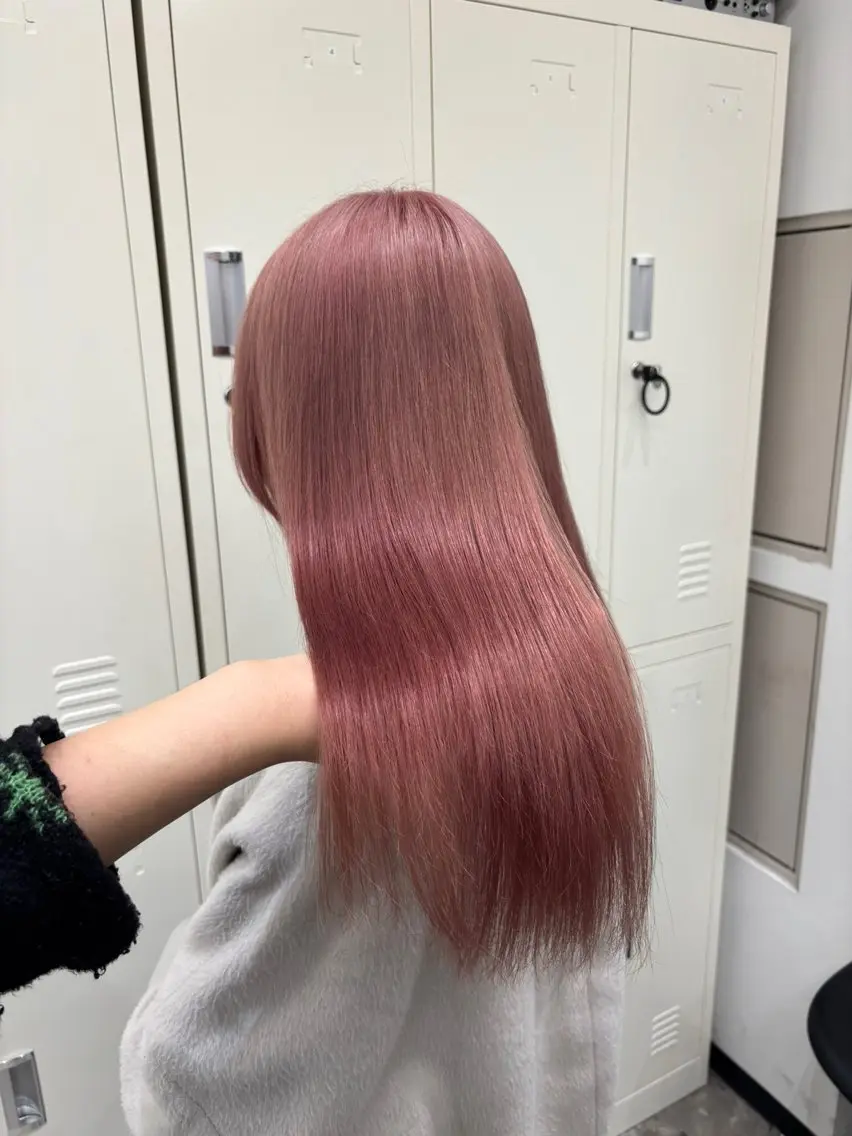 カラー ヘアカラー 🌸ムラ修正/ ブリーチゆずな 🌸のヘアスタイル