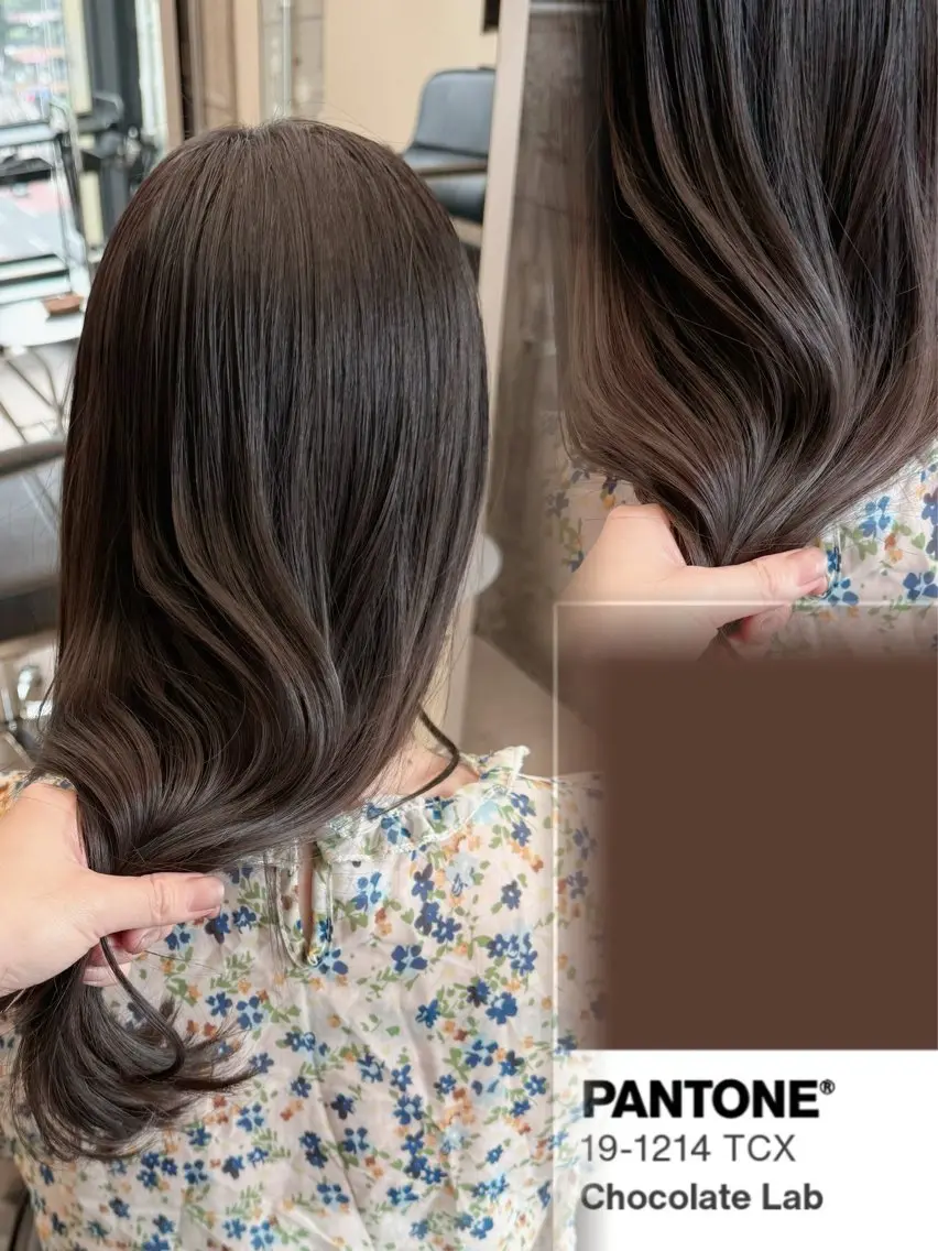 ミディアム カラー 透明感カラー カット ヘアカラー トリートメント 縮毛矯正/トレンド カラー🎀✨MIHOのヘアスタイル