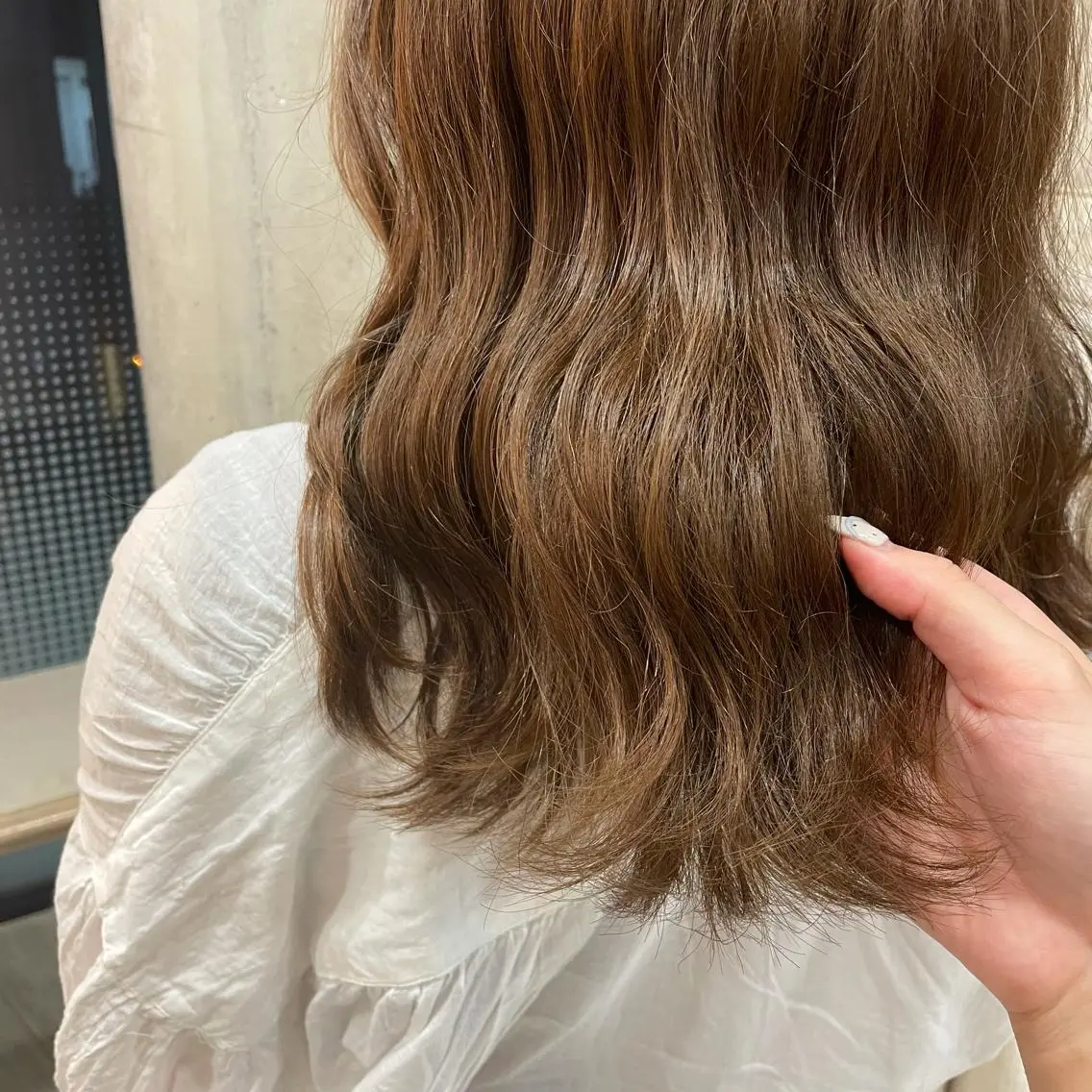 カラー ベージュカラー 🍪ﾖｼｲﾊﾙﾈ🍪 ﾗﾍﾞﾝﾀﾞｰｶﾗｰのヘアスタイル
