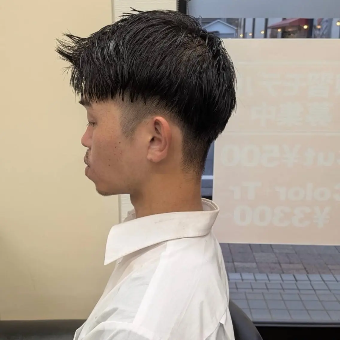ショート メンズ monde 西田店のヘアスタイル