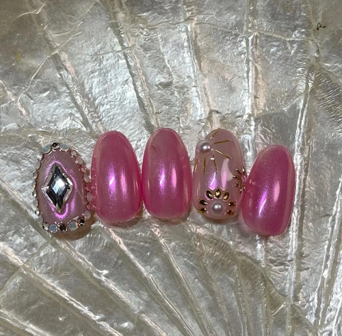 ネイル ハンドネイル ハンドケア lylynail YUUKAのネイルデザイン