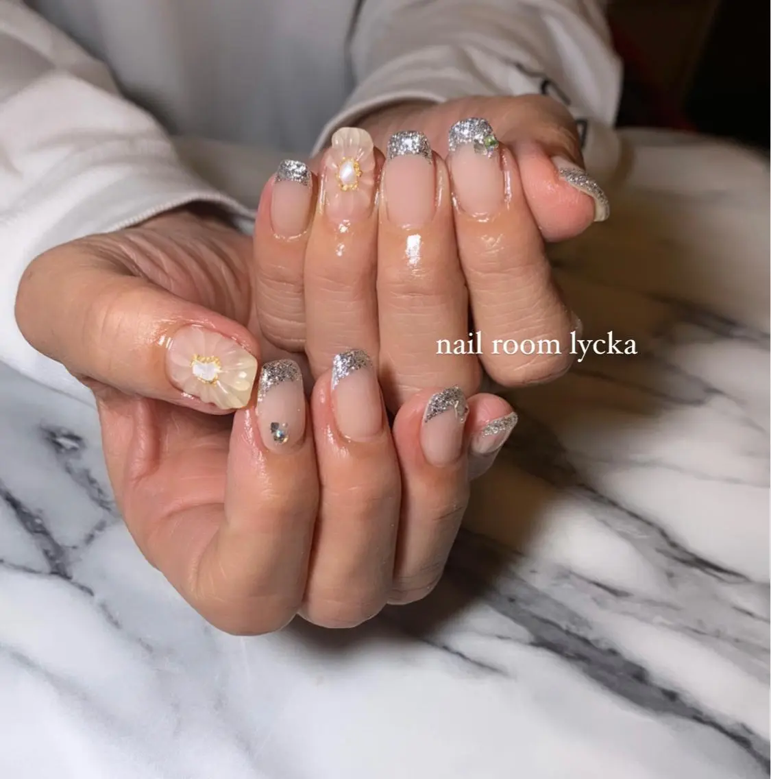 ネイル ネイルルームリッカ 𝐦𝐚𝐲𝐮のネイルデザイン
