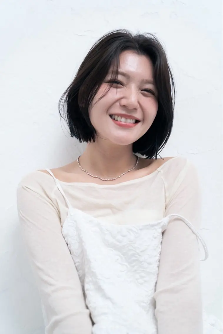 ミディアム カット ヘアカラー トリートメント オトナヘア✂︎ 土橋 大毅のヘアスタイル