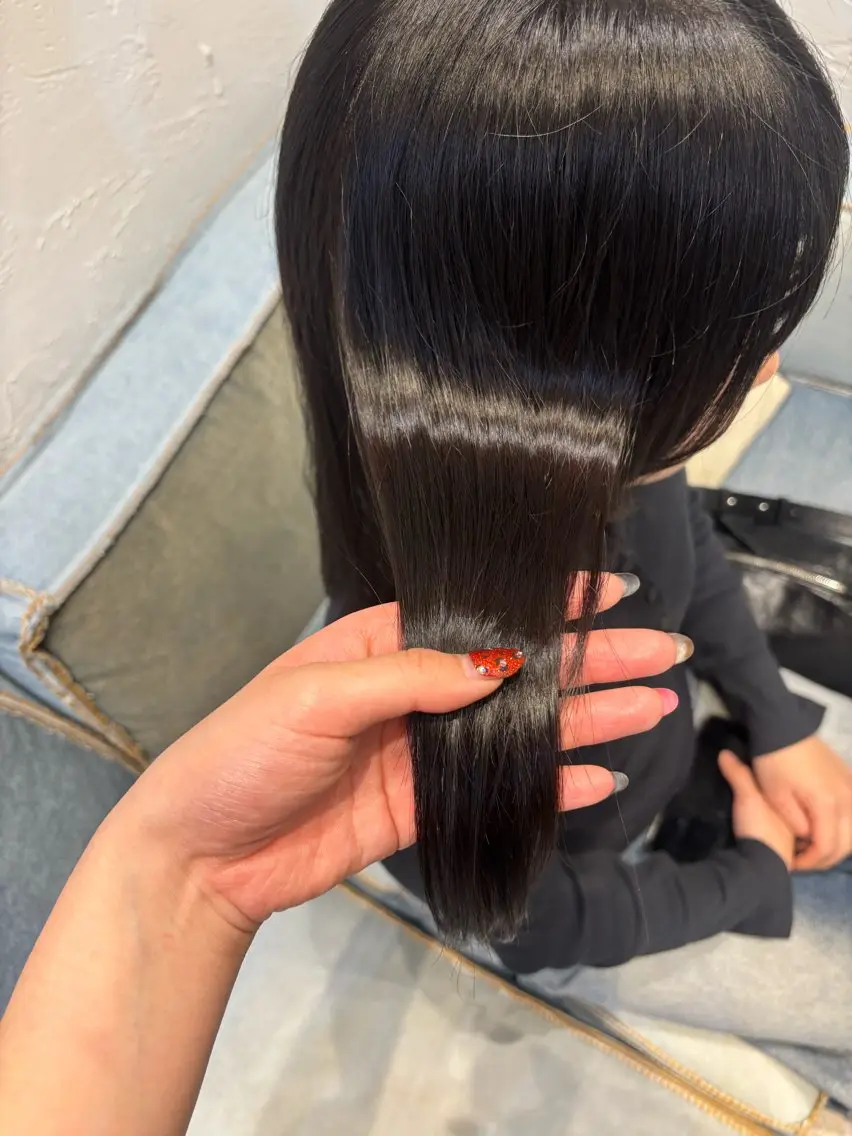 ミディアム カラー ヘアカラー Agu.hair_ ミナミのヘアスタイル