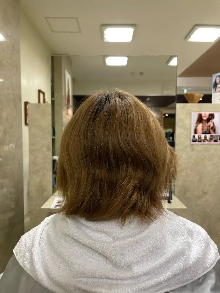 ショート 髪質改善 縮毛矯正 縮毛・酸性ストレート モデル募集のヘアスタイル