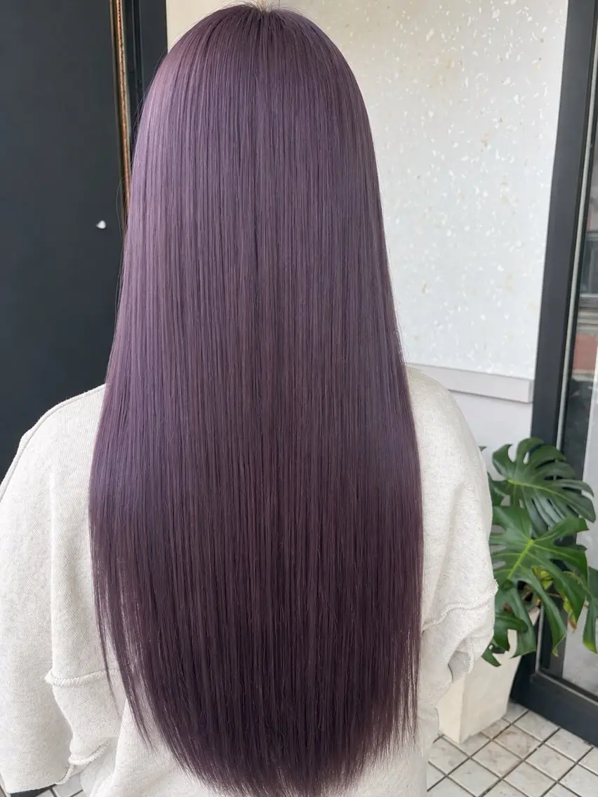 ロング ヘアカラー COCOA まいのヘアスタイル