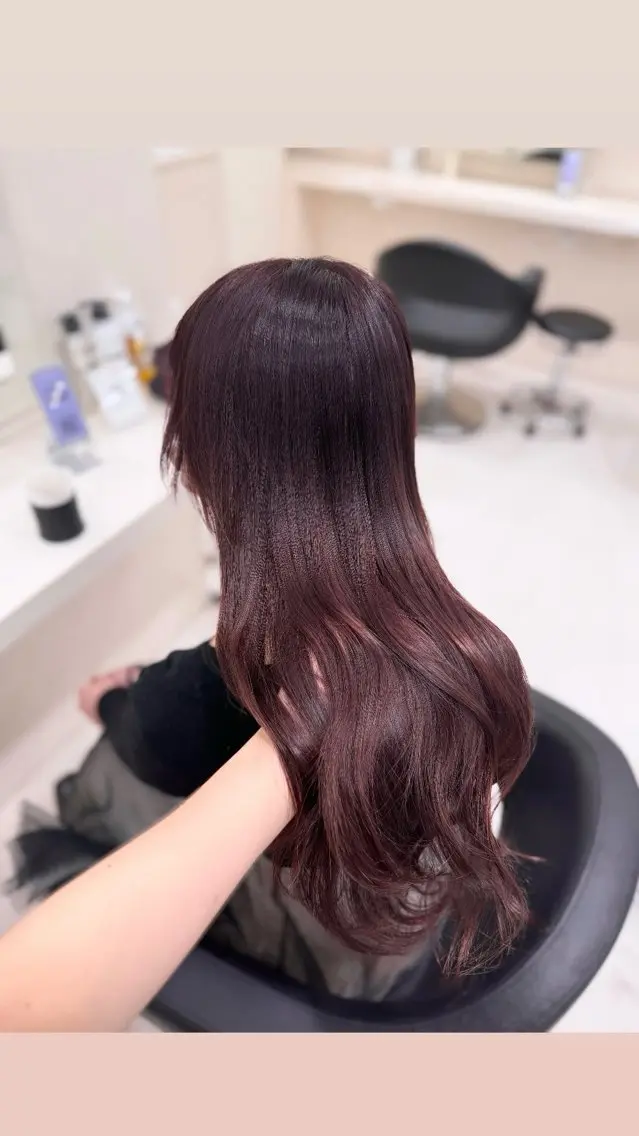 ロング ヘアカラー 🎀淡めモテカラー WAKANA🎀のヘアスタイル