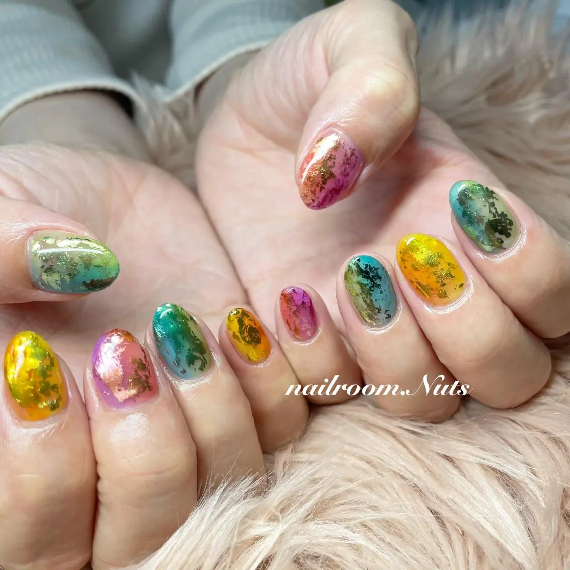 ネイル ハンドネイル nailsalon Nutsのネイルデザイン