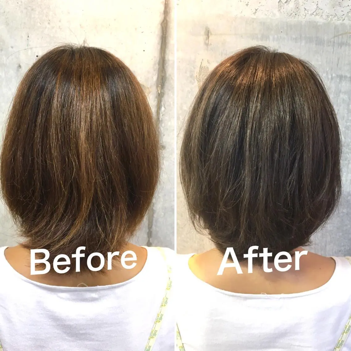 カラー アディクシーカラー オレンジ カット トリートメント 佐瀬竜矢PRIMAL /portのヘアスタイル