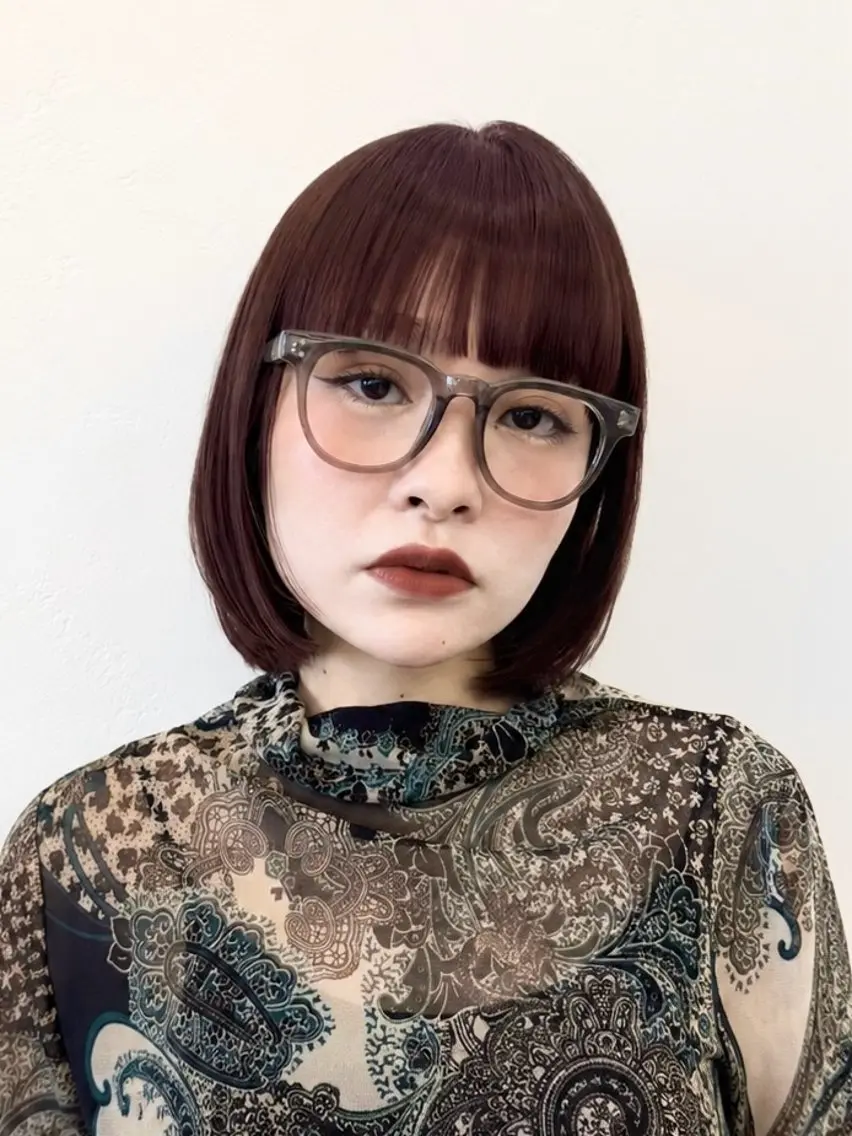 ミディアム カラー ヘアアレンジ ブリーチ 透明感カラー ダブルカラー ブリーチなしカラー 韓国風ヘア カット ヘアカラー トリートメント ヘッドスパ ヘアセット レイヤーカット×透明 感カラー💫AINAのヘアスタイル