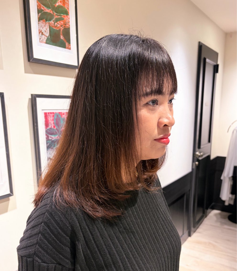ミディアム モデル様募集中 ✂️カギワダのヘアスタイル
