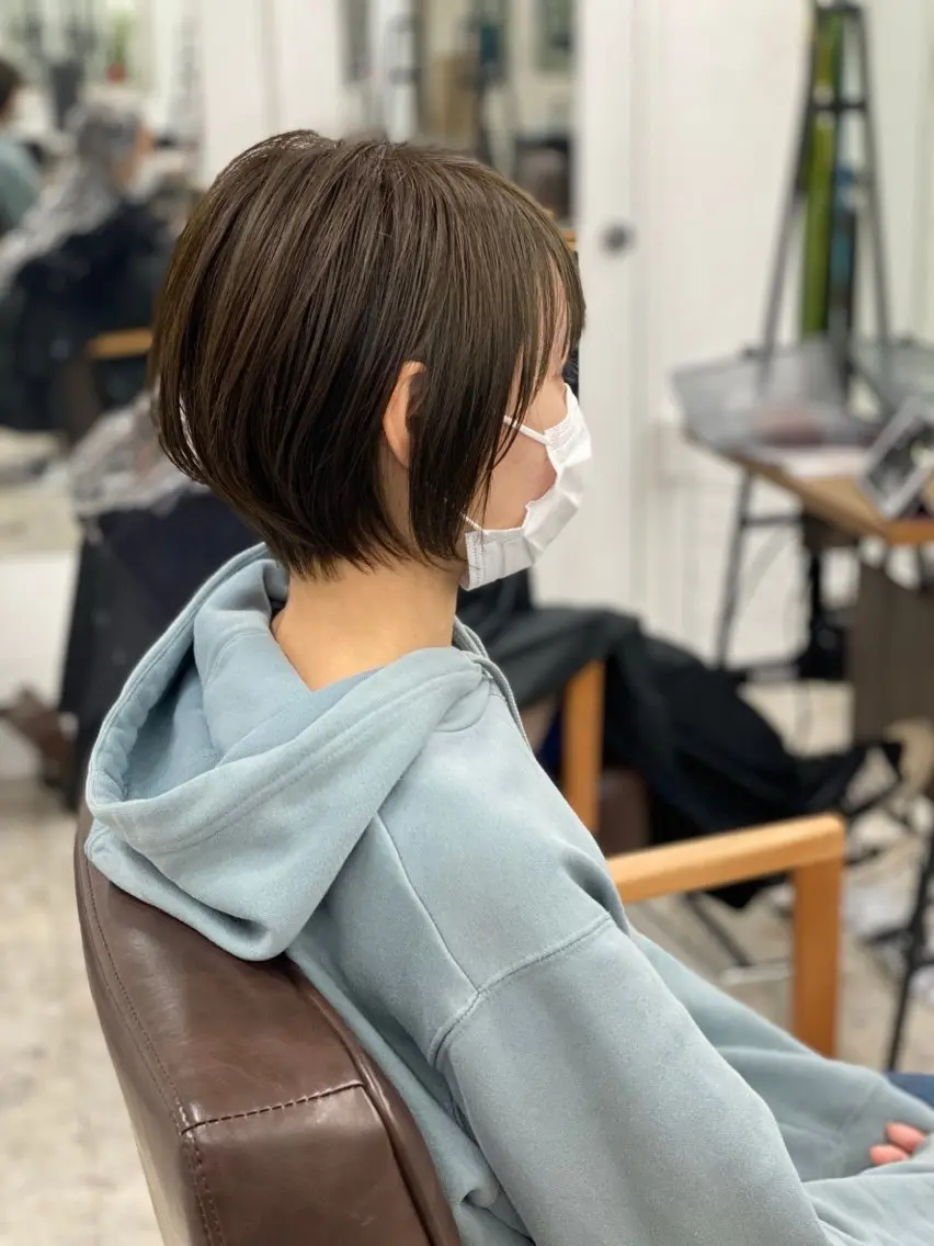 レディースショートカット💇🏻‍♀️【ショートカット/ショートボブ/ハンサムショート/ベリーショート】の写真