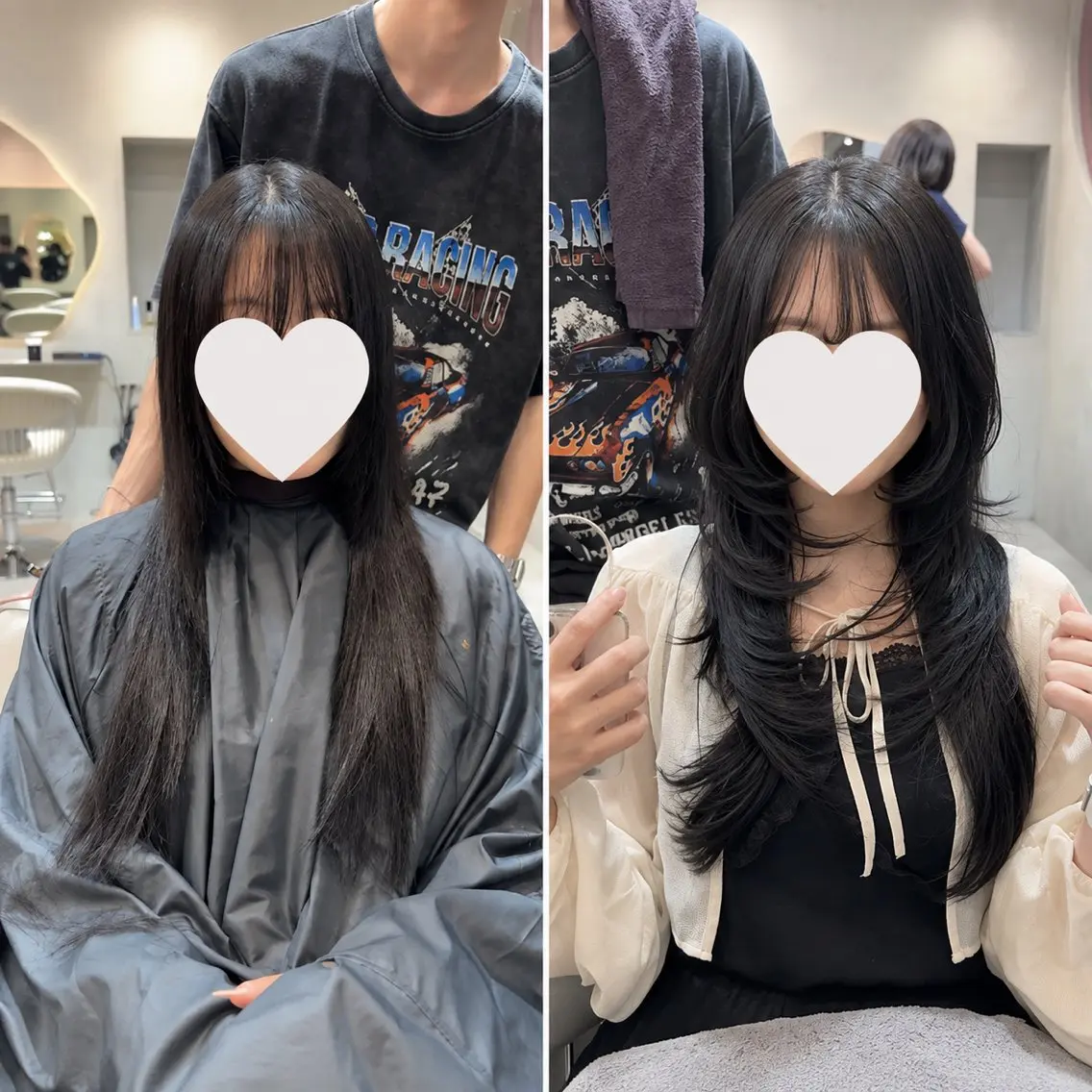 ロング ヘアアレンジ カット 縮毛矯正 トリートメント 髪質改善/透明感 カラー/吉田光佑のヘアスタイル