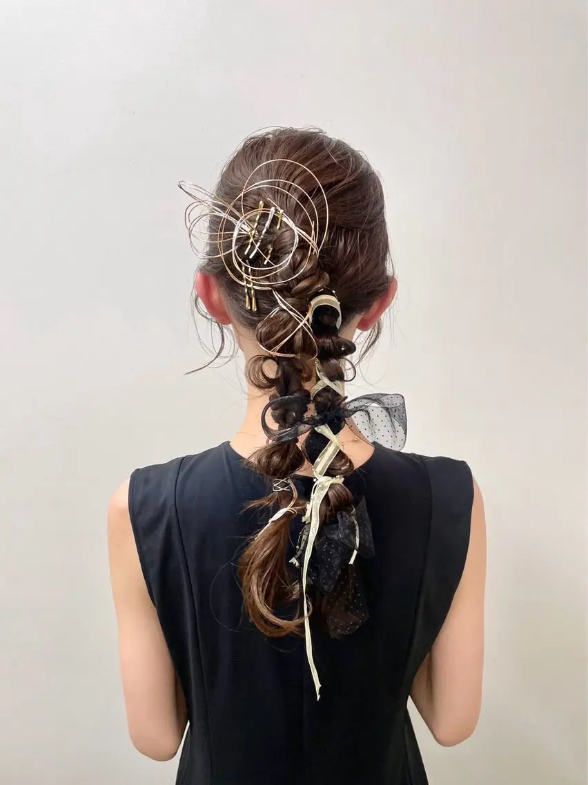 当日クーポン！ヘアセットの写真