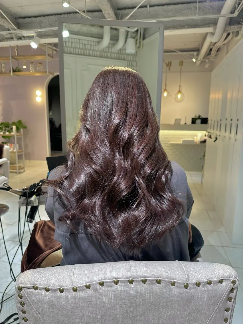 ロング カラー 髪質改善 北千住 髪質改善 カナのヘアスタイル