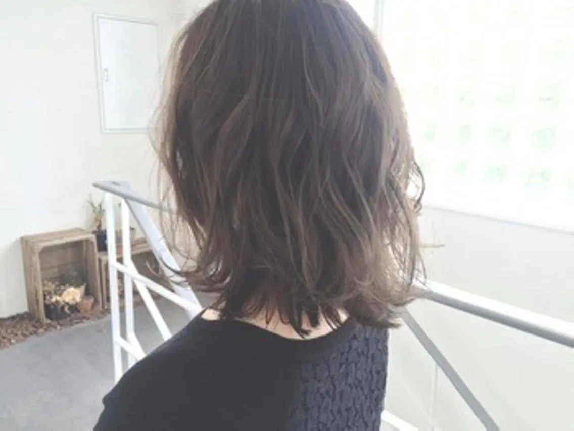 セミロング the BRIDGE hair salonのヘアスタイル