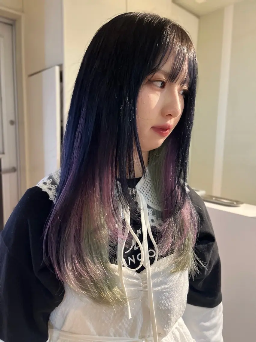 ロング ヘアカラー chura/ カットモデル募集中のヘアスタイル