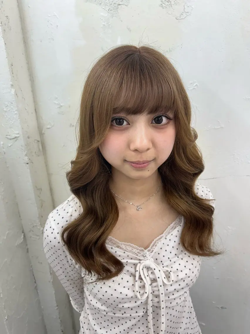 セミロング トリートメント ヘアカラー トリートメント 馴染ませエクステ/ ヒロヤのヘアスタイル
