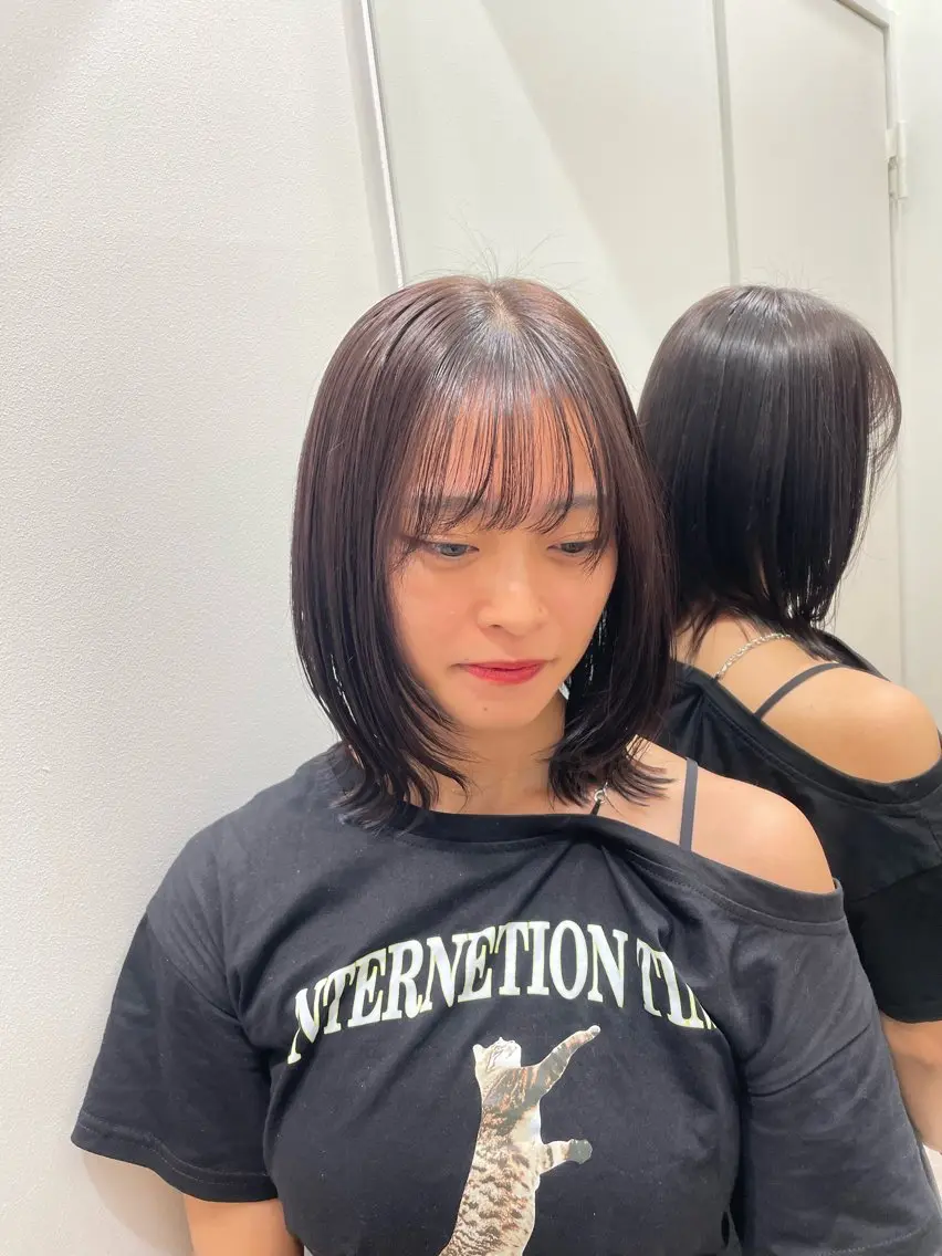 カラー ♡yuiha♡ メイクモデル募集💄のヘアスタイル
