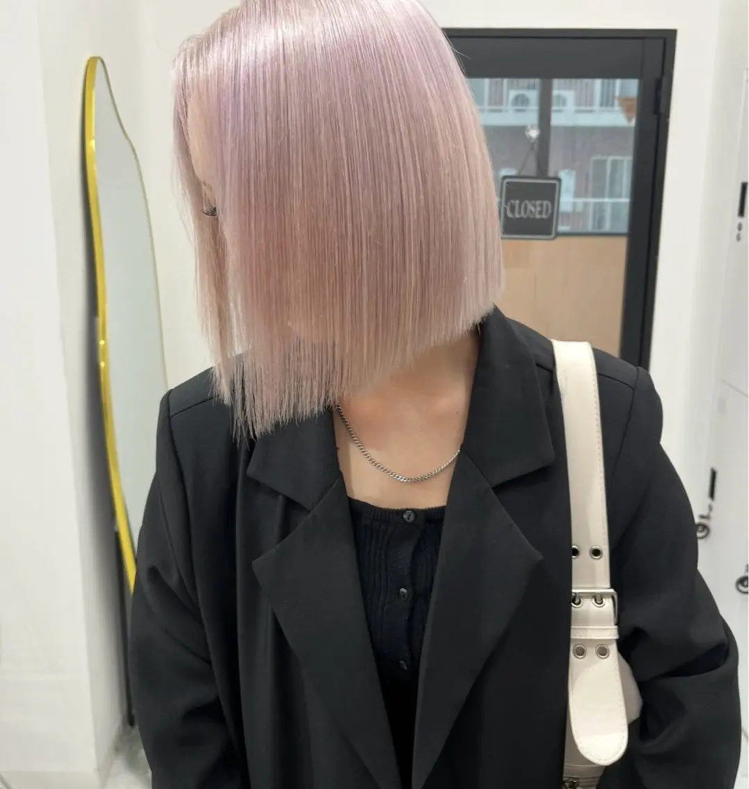 カット＋ダブルカラー(ブリーチあり)  【練習モデル】の写真