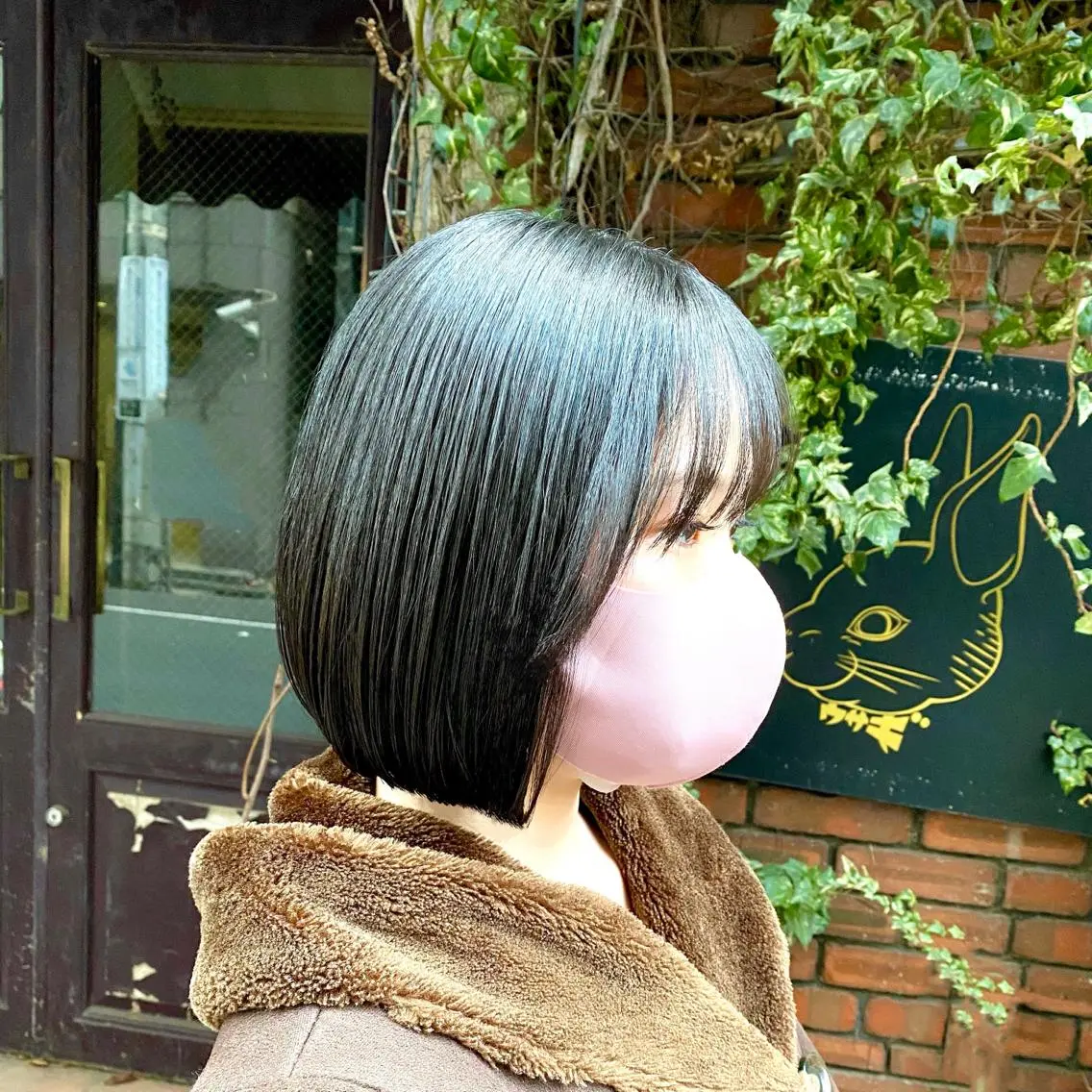 ミディアム カラー ヘアアレンジ ボブ ✨レディース✨ 今だけカット￥０大石のヘアスタイル