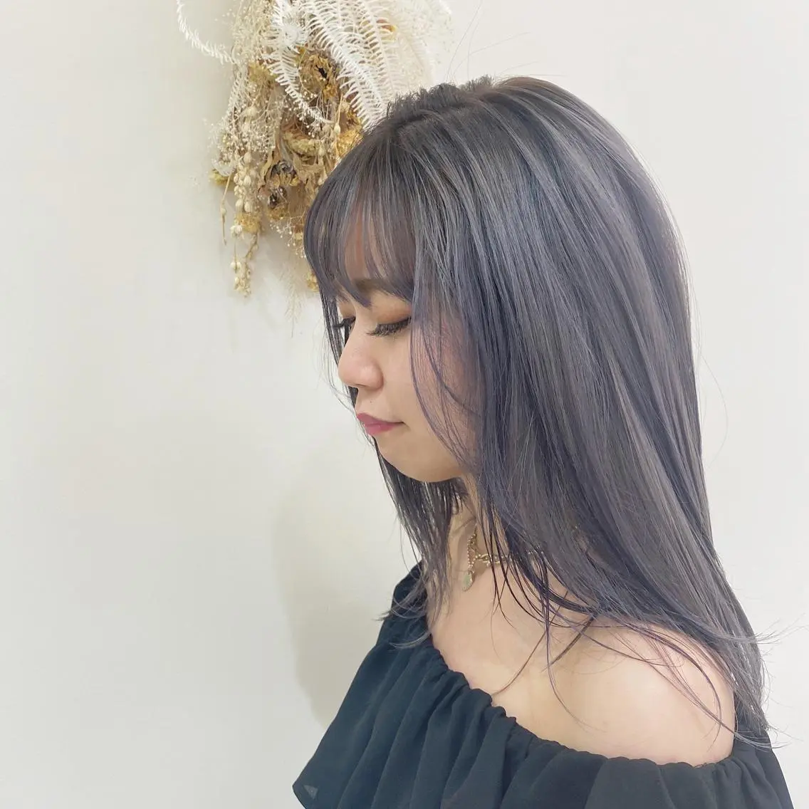 ロング カラー カット ヘアカラー トリートメント 【髪質改善】 梅田　聡のヘアスタイル
