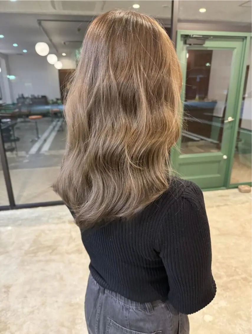 カラー 山﨑 煌也のヘアスタイル
