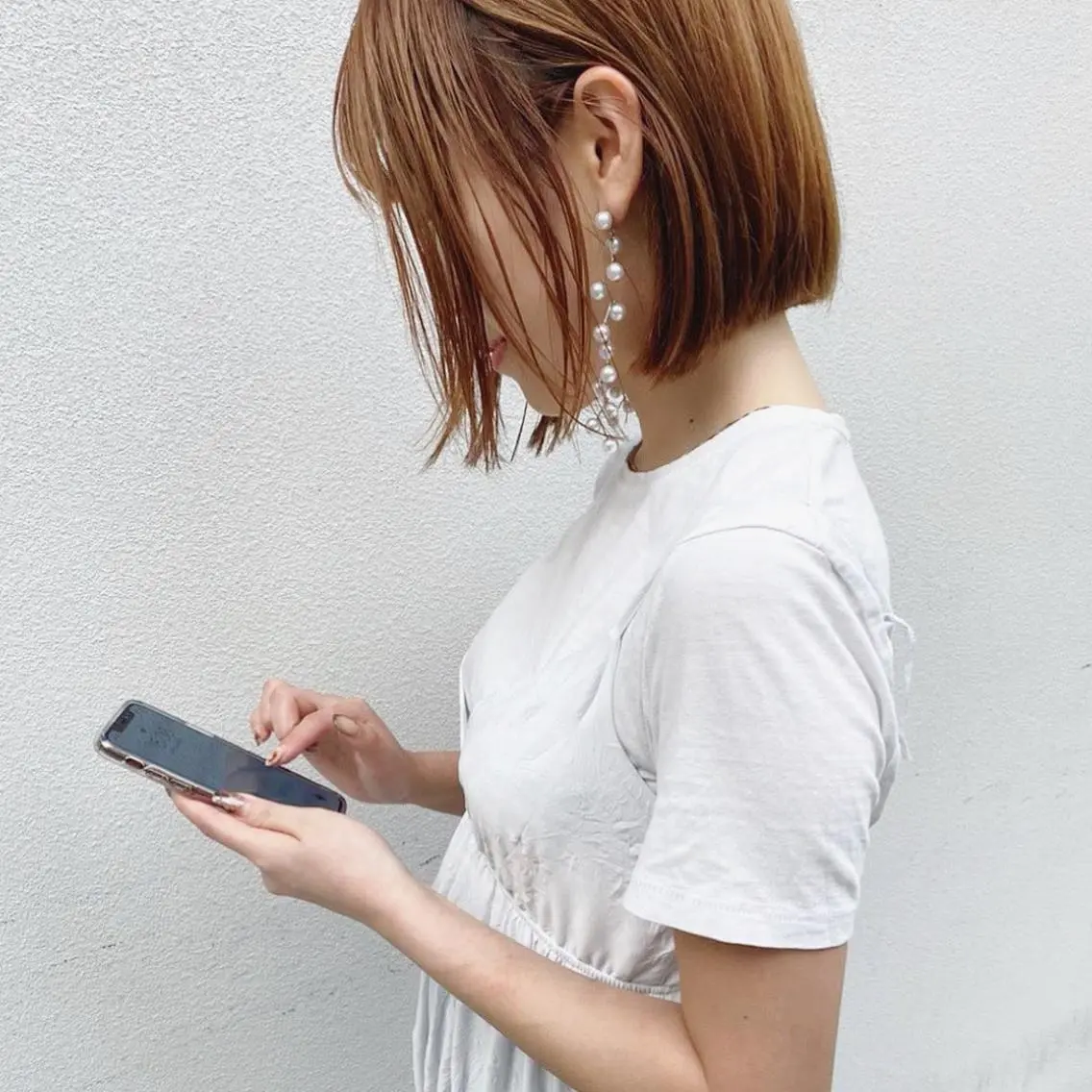 ショート カラー カット ヘアカラー マンツーマン半個室 tamuraのヘアスタイル