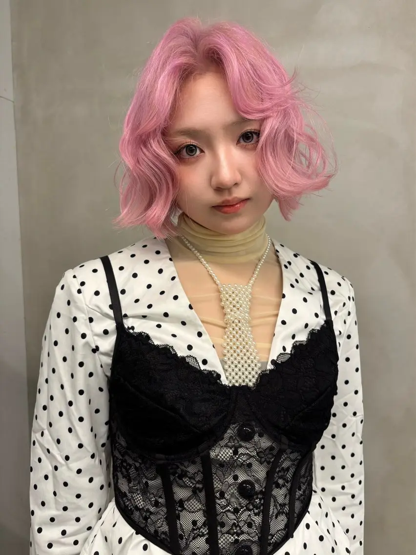 ショート カラー ブリーチ ケアブリーチ ヘアカラー fev Rionのヘアスタイル