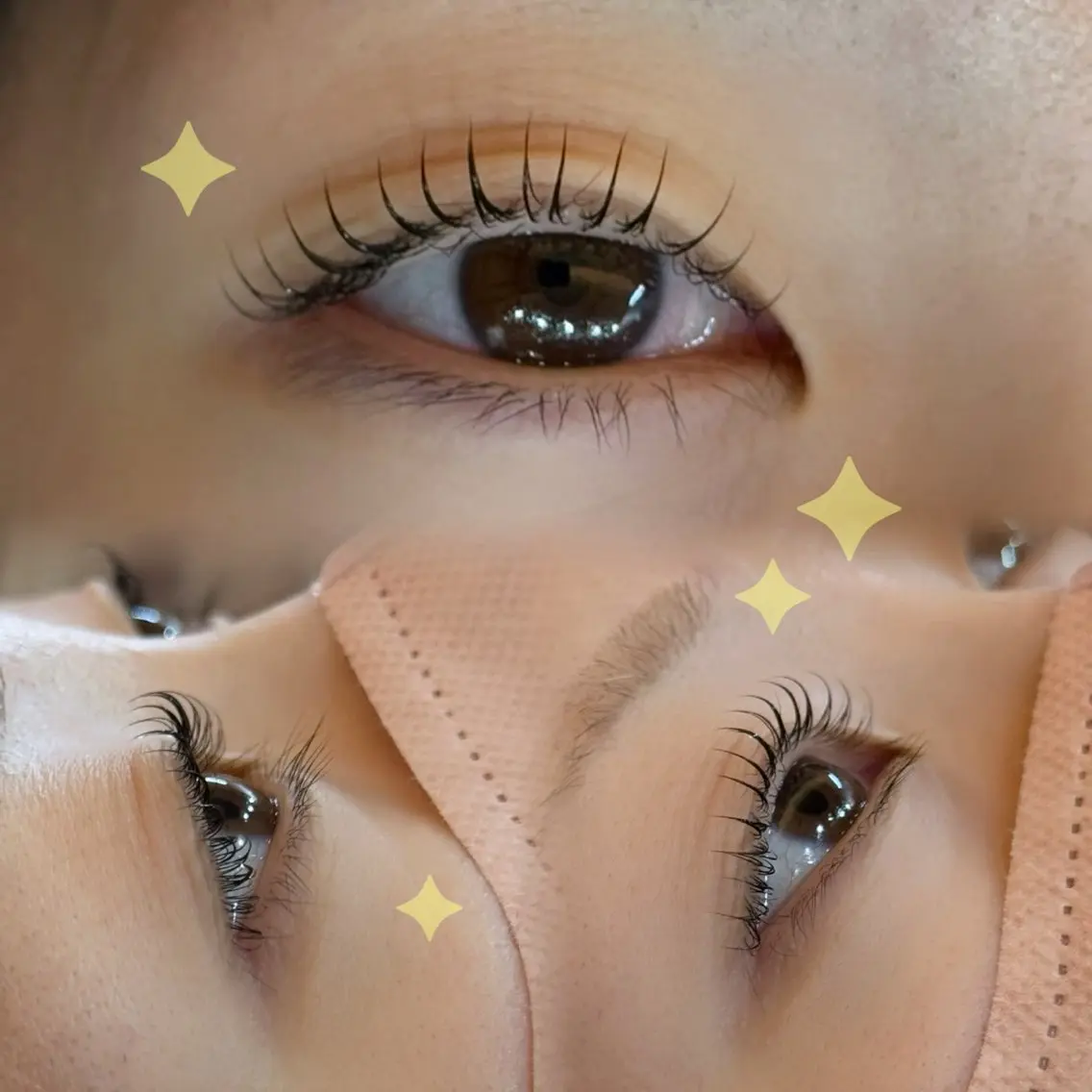 マツエク・マツパ 一重×まつ毛パーマ Luré 🌙のマツエク・マツパデザイン