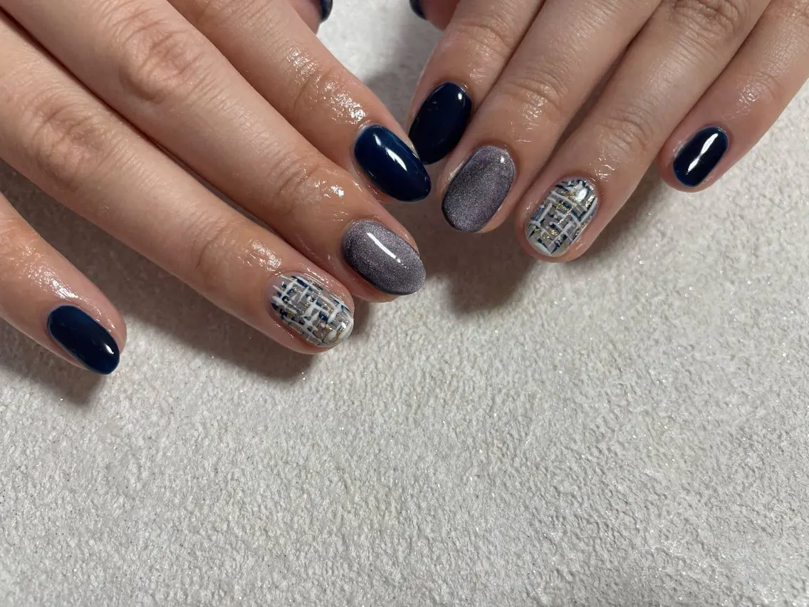 ネイル ジェルネイル 韓国ネイル メンズネイル パラジェル ブライダルネイル kiki nail たまプラーザのネイルデザイン