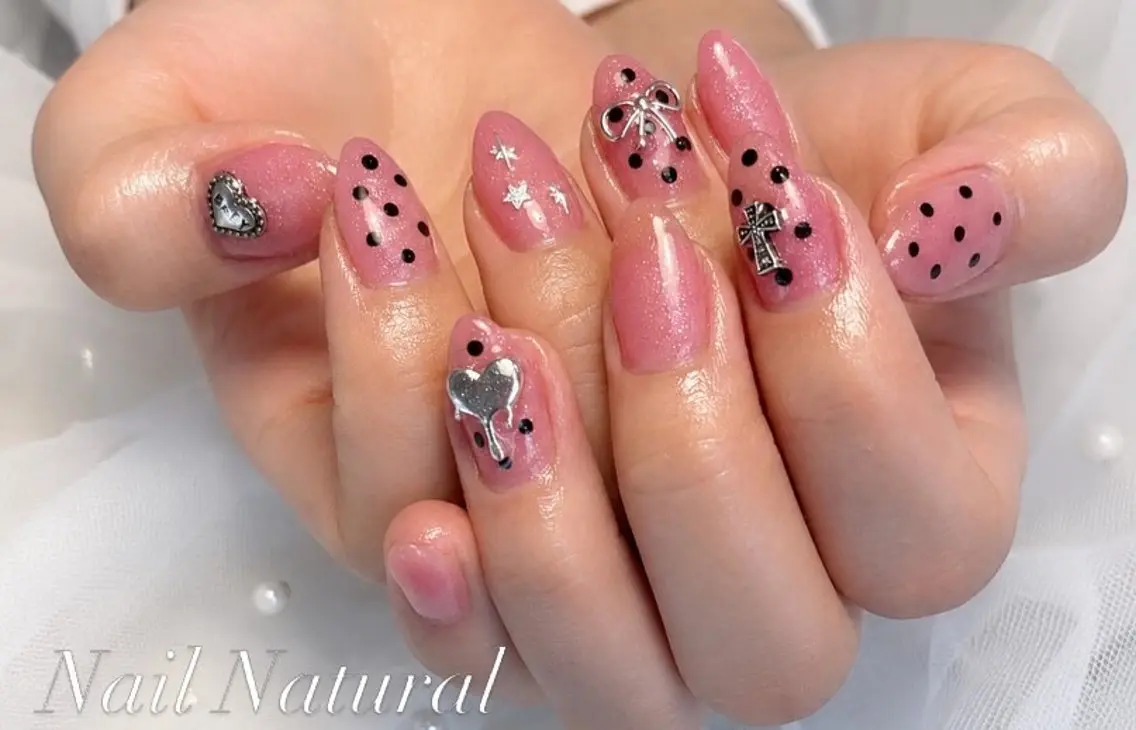 ネイル 持ち込み 夏ネイル ハンドネイル Nail salon Natulalのネイルデザイン