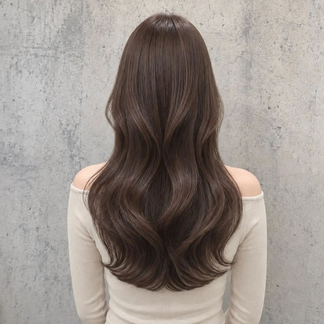 ロング カラー ボブ 髪質改善 レイヤーカット カット ヘアカラー トリートメント 💎小顔前髪＆髪質 改善カラー💎片桐のヘアスタイル