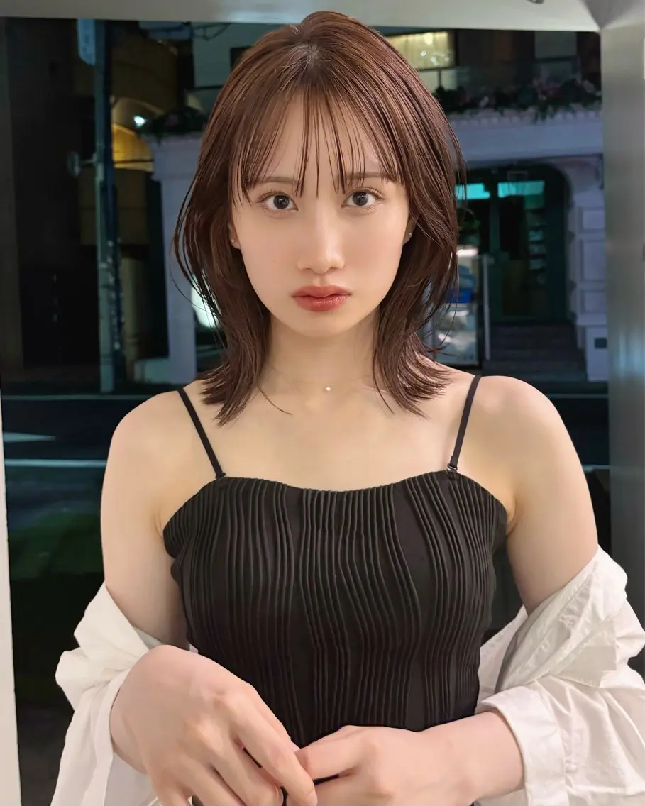 ショート 表参道レイヤーカット 髪質改善山岸季生のヘアスタイル