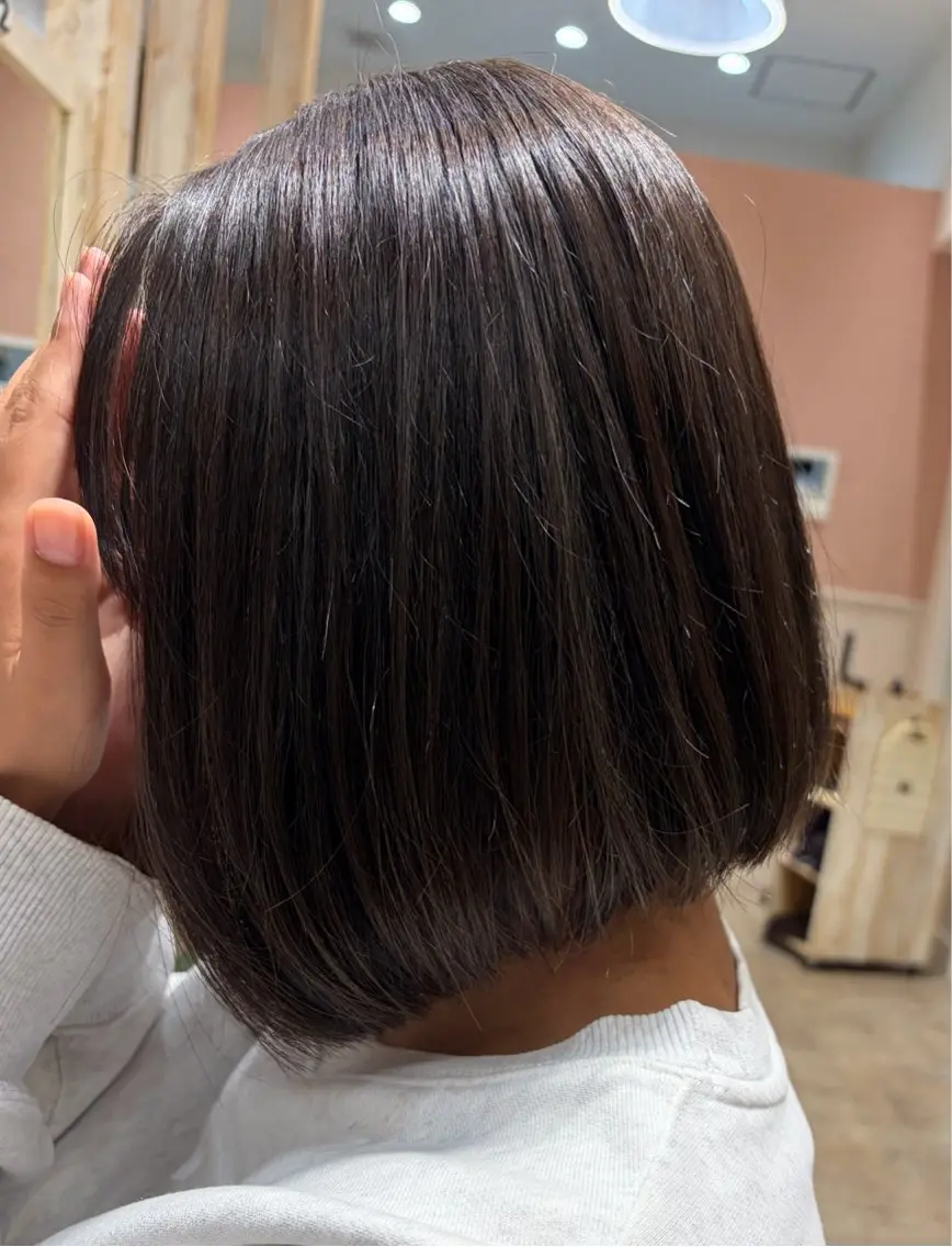 ミディアム 辻　メンズカット ハイライトカラーのヘアスタイル