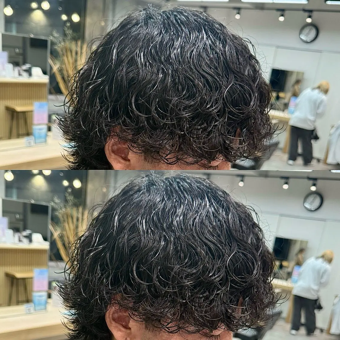 パーマ メンズ 似合わせ 鈴木俊輔のヘアスタイル