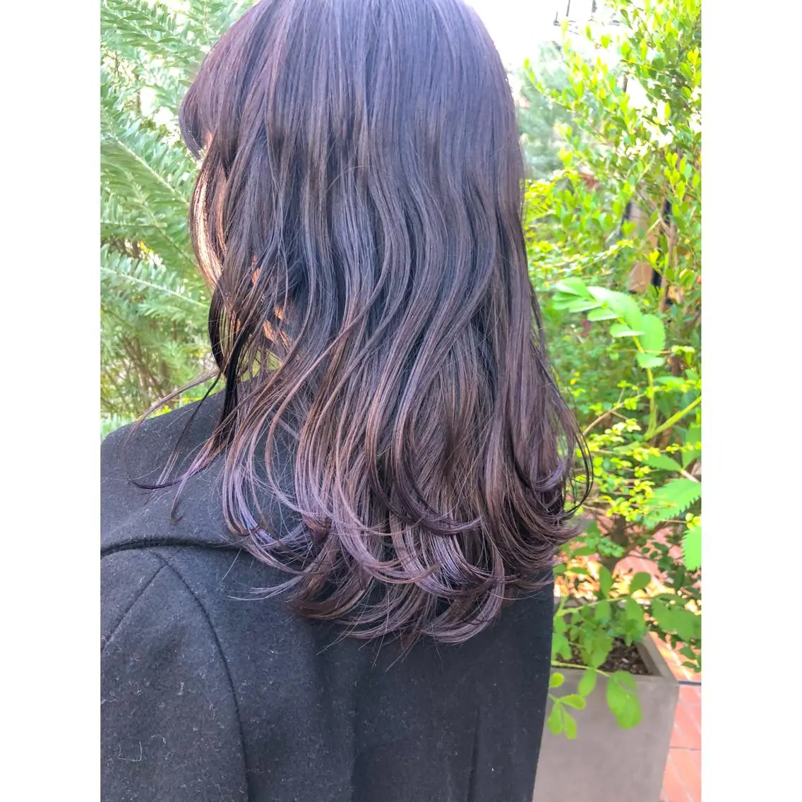 ミディアム カラー グラデーションカラー ラベンダーカラー カット ヘアカラー トリートメント ヘアセット センスをお届けします 大谷将生infpのヘアスタイル