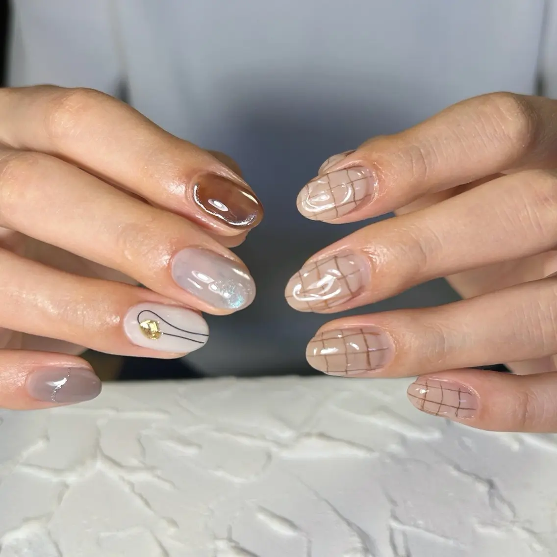 ネイル ハンドネイル Lofinails ちひろのネイルデザイン