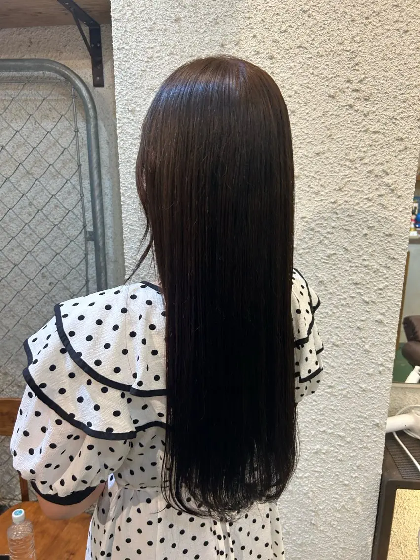 ロング カラー 🤡暖色レイヤー 🤡みさきのヘアスタイル
